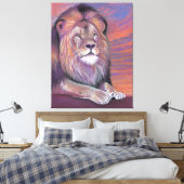Toile Lion Canvas (Insitu(Chambre))