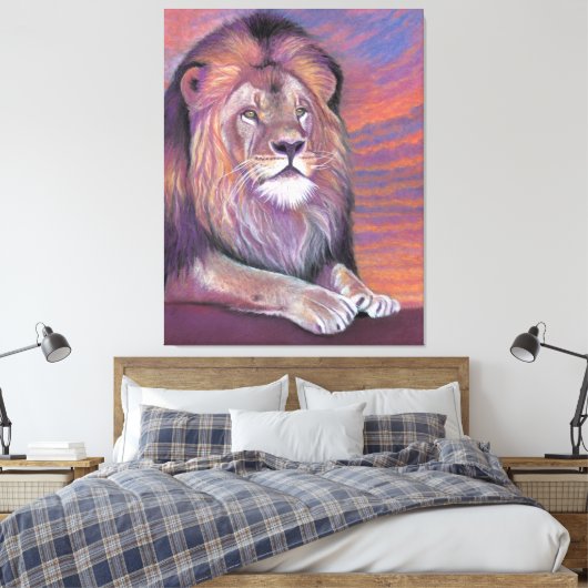 Toile Lion Canvas (Insitu(Chambre))