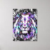 Toile Lion colorée Imprimer | Impression Big Lion (Recto)