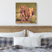 Toile Lion Cubs (Insitu(Chambre))