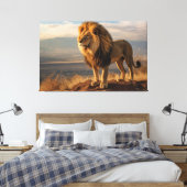 Toile Lion dans la nature (Insitu(Chambre))