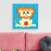 Toile Lion de football (Insitu(Salon))