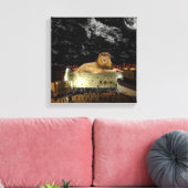 Toile Lion De Juda Sur Le Mur Occidental (Insitu(Salon))