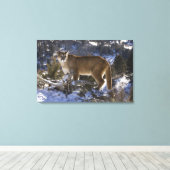 Toile Lion de montagne (Insitu (Plancher de Bois))