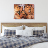 Toile Lion Goddess Egyptian Princess Canvas Art (Insitu(Chambre))
