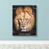 TOILE LION KING ART (Insitu (Plancher de Bois))
