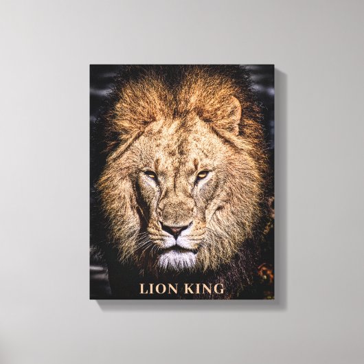 TOILE LION KING ART (Recto)