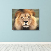 Toile Lion - Le Roi de la Jungle (Insitu (Plancher de Bois))