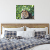 Toile Lion Lounge dans une forêt (Insitu(Chambre))