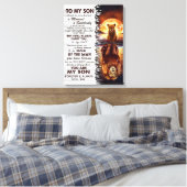 Toile Lion Maman À Mon Fils J'Ai Fermé Mes Yeux (Insitu(Chambre))