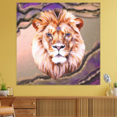 Toile Lion mystique 2 (Insitu(Salon))