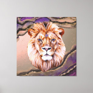 Toile Lion mystique 2