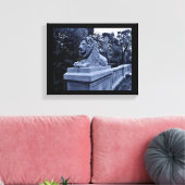 Toile Lion pensif (Insitu(Salon))