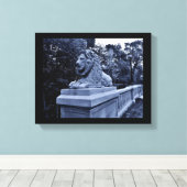 Toile Lion pensif (Insitu (Plancher de Bois))