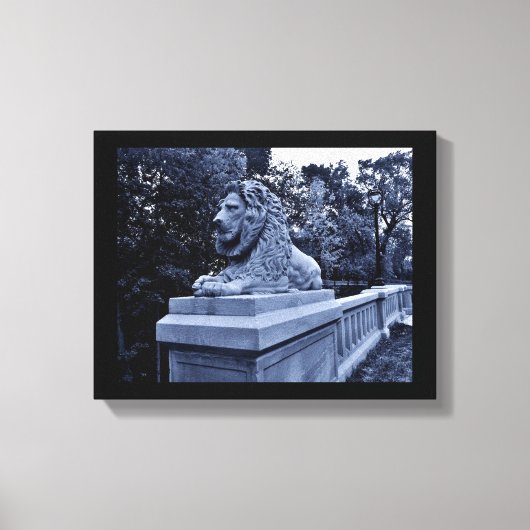 Toile Lion pensif (Recto)