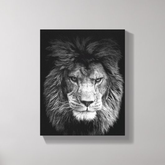 Toile Lion poster Leinwand (Recto)