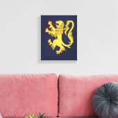 Toile Lion Rampant (Insitu(Salon))