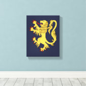 Toile Lion Rampant (Insitu (Plancher de Bois))
