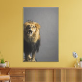Toile Lion rugissant (Insitu(Salon))