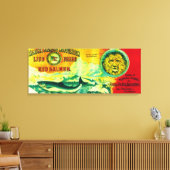 Toile Lion Saumon Can LabelWrangell, AK (Insitu(Salon))