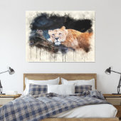 Toile Lioness (Insitu(Chambre))