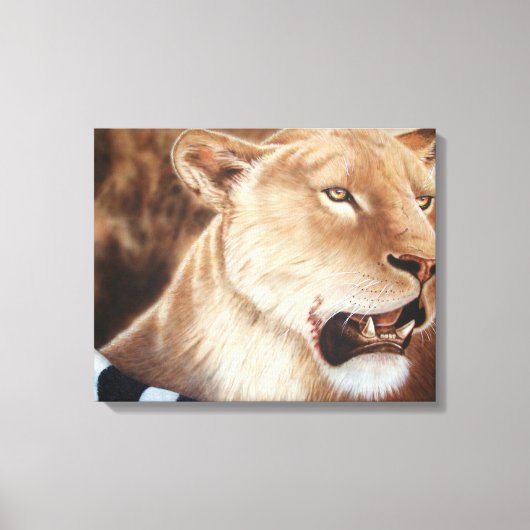 Toile Lionne sur son meurtre (Recto)