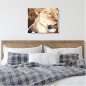 Toile Lionne sur son meurtre (Insitu(Chambre))