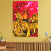 Toile Lions (Insitu(Salon))