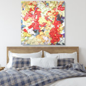 Toile Liquid Kinetic Art Stretched Canvas Print (Insitu(Chambre))