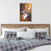 Toile Lis magiques roses - (Insitu(Chambre))