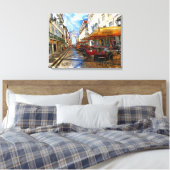 Toile Lisbonne Café, Portugal (Insitu(Chambre))