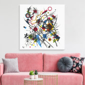 Toile Lithographie de Vierte Bauhausmappe par Kandinsky (Insitu(Salon))