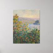 Toile Lits à fleurs à Vétheuil Monet (Recto)