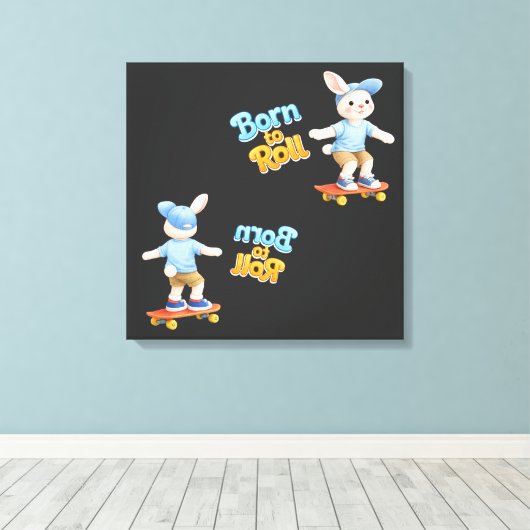 Toile Little Athletes (Insitu (Plancher de Bois))