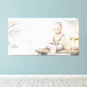 Toile Little Buddha (Insitu (Plancher de Bois))