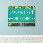 Toile Little Compton, RI - Sakonnet Point, Les Communes (Insitu (Plancher de Bois))