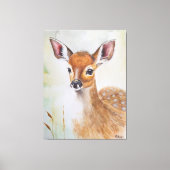 Toile Little Deer Canvas (Recto)