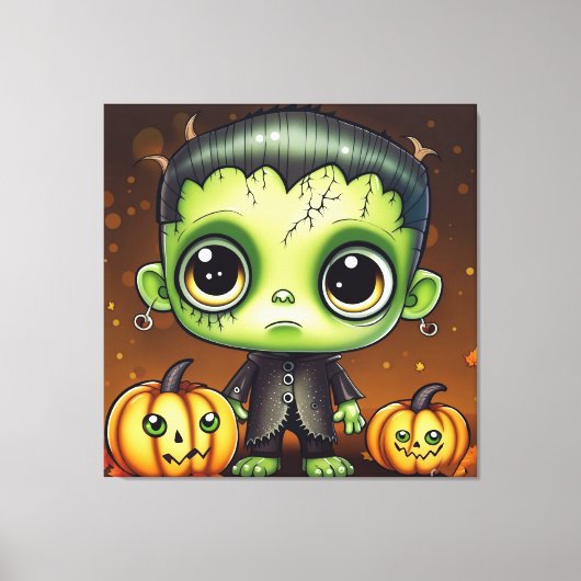 Toile Little Halloween Frankenstein (Recto)