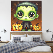 Toile Little Halloween Frankenstein (Insitu(Chambre))