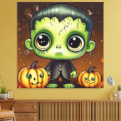Toile Little Halloween Frankenstein (Insitu(Salon))