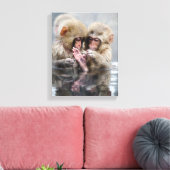 Toile Little Monkeys | Hot Springs, Japon (Insitu(Salon))