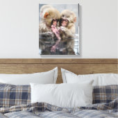 Toile Little Monkeys | Hot Springs, Japon (Insitu(Chambre))