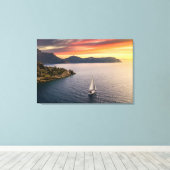 Toile Littoral | Bodrum, Turquie (Insitu (Plancher de Bois))