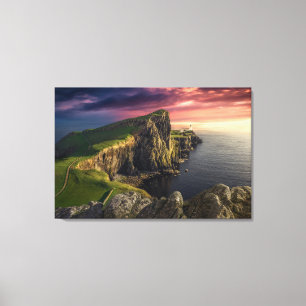 Toile Littoral Île de Skye, Écosse
