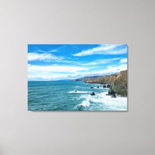 Toile Littoral | Marin Headlands, Californie (Recto)
