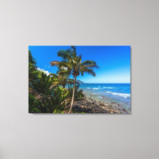 Toile Littoral tropical (Recto)