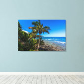 Toile Littoral tropical (Insitu (Plancher de Bois))