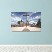 Toile Lituanie, Lituanie centrale, Siauliai, Hill (Insitu (Plancher de Bois))