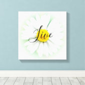 Toile Live Daisy (Insitu (Plancher de Bois))
