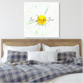 Toile Live Laugh Love Daisy (Insitu(Chambre))